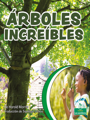 cover image of Árboles increíbles